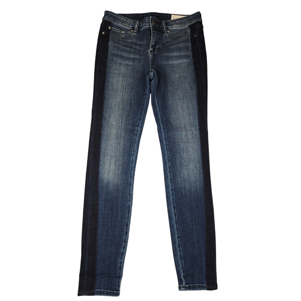 TWO by Vince Camuto Women's Skinny Jeans โ Size 28/6 โ Dual-Tone Side Panel โ...